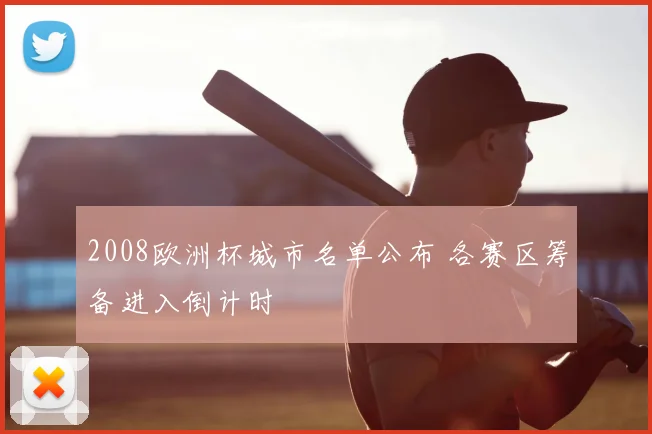 2008欧洲杯城市名单公布 各赛区筹备进入倒计时